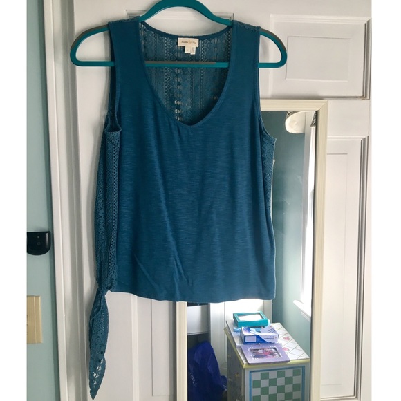 ✨ANTHROPOLOGIE TIED TANK TOP✨ - Picture 2 of 4